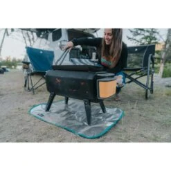Biolite Firepit Griddle -Utendørs Camping biolite firepit griddle black 5