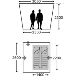 Dometic Auto AIR REDUX -Utendørs Camping dometic auto air redux grey 2