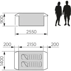 Dometic Pico FTC 2X2 TC 14 Dometic Pico FTC 2X2 TC -Utendørs Camping dometic pico ftc 2x2 tc grey 4