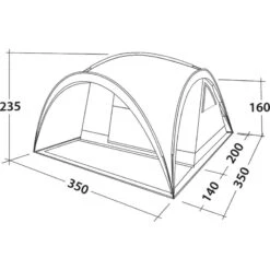 Easy Camp Camp Shelter 18 Easy Camp Camp Shelter -Utendørs Camping easy camp camp shelter granite grey 4