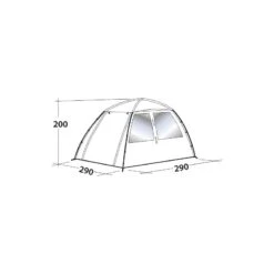 Easy Camp Day Tent -Utendørs Camping easy camp day tent granite grey 4