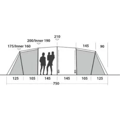 Easy Camp Huntsville Twin 800 -Utendørs Camping easy camp huntsville twin 800 1