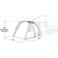 Easy Camp Shamrock -Utendørs Camping easy camp shamrock granite grey 5
