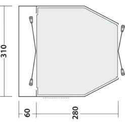 Easy Camp Shamrock -Utendørs Camping easy camp shamrock granite grey 6
