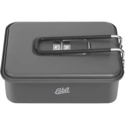 Esbit Aluminum Pot 1200 Ml -Utendørs Camping esbit aluminum pot 1200 ml grey 2