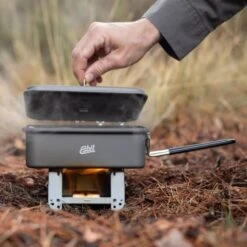 Esbit Aluminum Pot 1200 Ml -Utendørs Camping esbit aluminum pot 1200 ml grey 5