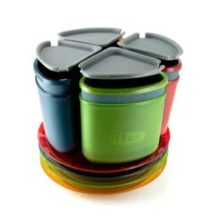 GSI Outdoors Infinity 4 Person Compact Table Set -Utendørs Camping gsi outdoors infinity 4 person compact table set onecolour 2