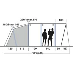 Outwell Avondale 5pa -Utendørs Camping outwell avondale 5pa green 7