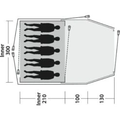 Outwell Cloud 5 Plus 15 Outwell Cloud 5 Plus -Utendørs Camping outwell cloud 5 plus 2
