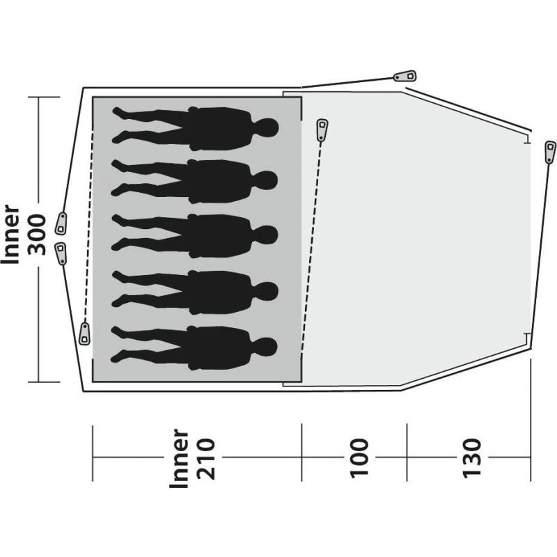 Outwell Cloud 5 Plus 7 Outwell Cloud 5 Plus - Bilde 7