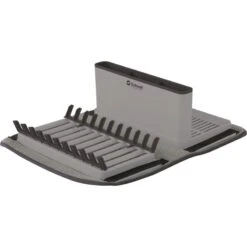 Outwell Dunton Foldable Dish Rack With Sponge Drain
