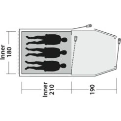Outwell Earth 3 -Utendørs Camping outwell earth 3 2