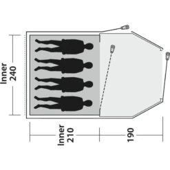 Outwell Earth 4 37 Outwell Earth 4 -Utendørs Camping outwell earth 4 3