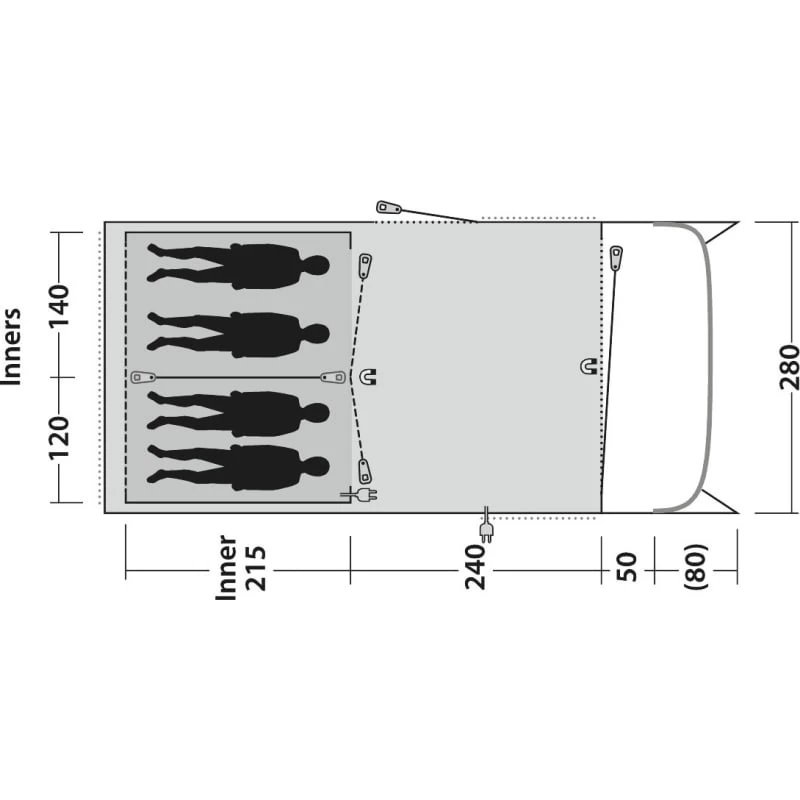Outwell Greenwood 4 9 Outwell Greenwood 4 - Bilde 9
