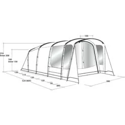 Outwell Greenwood 4 23 Outwell Greenwood 4 -Utendørs Camping outwell greenwood 4 dark leaf 9