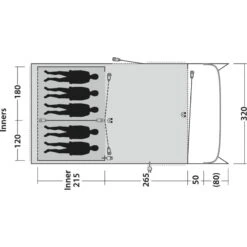 Outwell Greenwood 5 19 Outwell Greenwood 5 -Utendørs Camping outwell greenwood 5 dark leaf 2