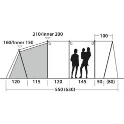 Outwell Greenwood 5 20 Outwell Greenwood 5 -Utendørs Camping outwell greenwood 5 dark leaf 3