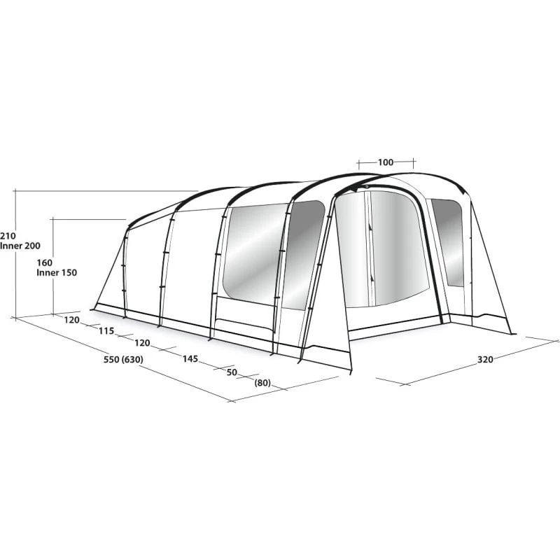 Outwell Greenwood 5 6 Outwell Greenwood 5 - Bilde 6