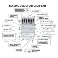 Outwell Knightdale 8pa -Utendørs Camping outwell knightdale 8pa
