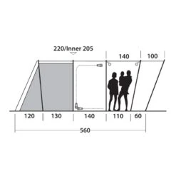 Outwell Montana 6pe -Utendørs Camping outwell montana 6pe 2