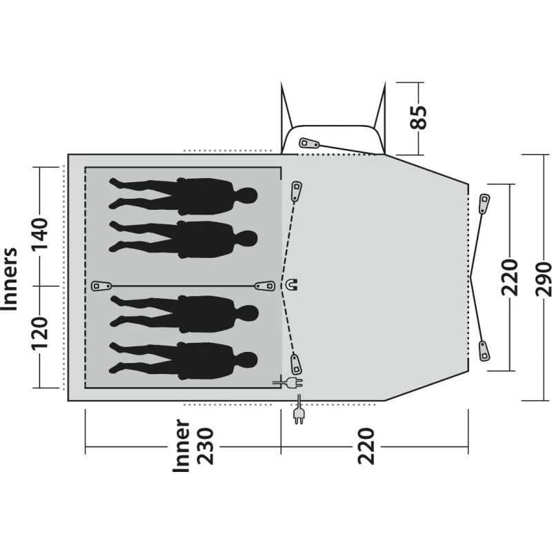 Outwell Nevada 4PE 19 Outwell Nevada 4PE - Bilde 19