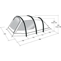 Outwell Starhill 5A -Utendørs Camping outwell starhill 5a blue 4