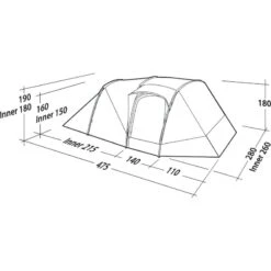 Robens Double Dreamer 5 -Utendørs Camping robens double dreamer 5 sand green 10