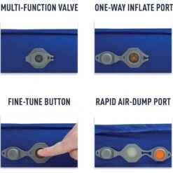 Sea To Summit Comfort Deluxe Self Inflating Camper Van V2 -Utendørs Camping sea to summit comfort deluxe self inflating camper van v2 byron blue 2
