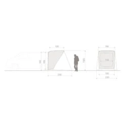 VAUDE Drive Van Trunk -Utendørs Camping vaude drive van trunk linen 4